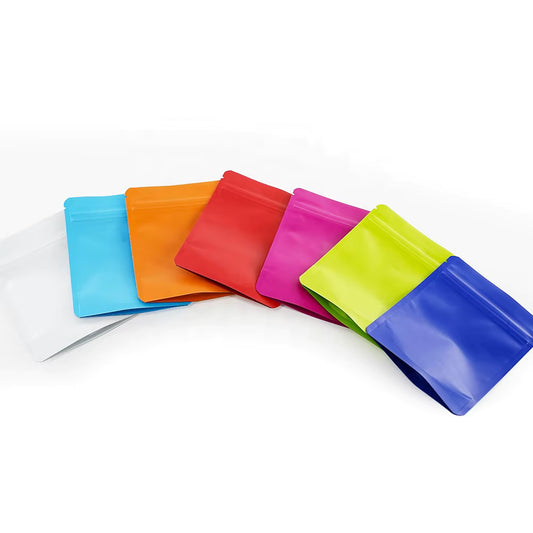 sticker printed mylar bag
